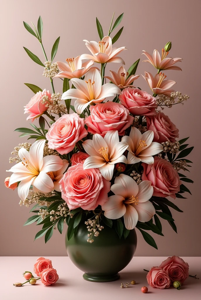 Luksuriøst blomsterarrangement fra Styxreonzorel